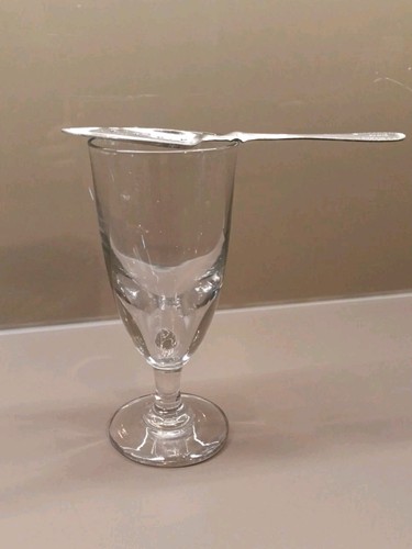 Verre absinthe ancien avec - a,