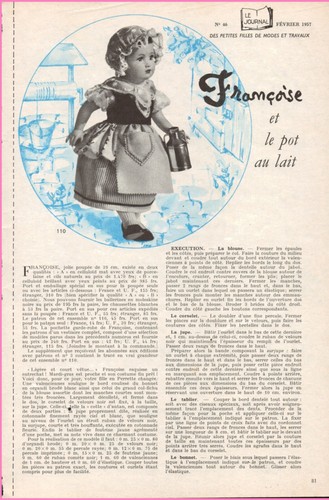 Page poupée françoise - page,