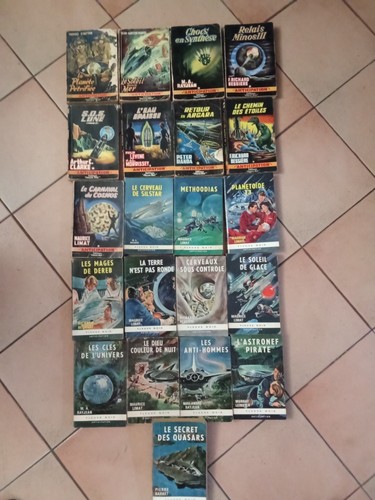 Lot poches science - 21, poches-science