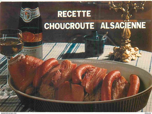 Carte postale recettes de - carte,