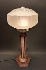 Art Déco - lampe en bois