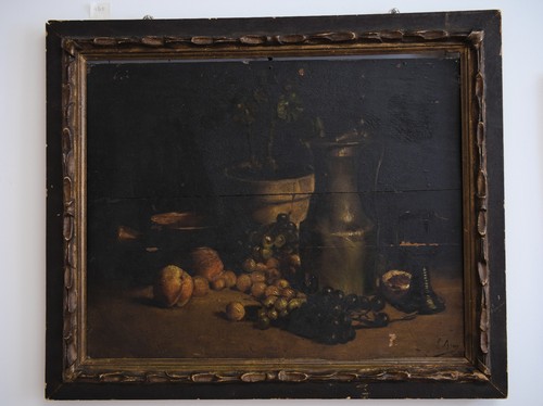 Nature morte sur panneaux
