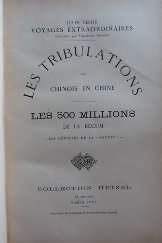 Jules verne les - verne, tribulations