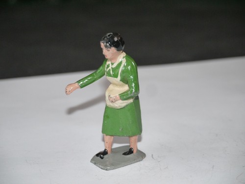 Figurine plomb ferme - figurine,