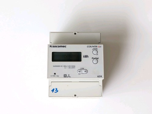 Compteur énergie triphasé - compteur, d'énergie