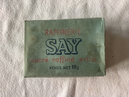 Boite sucre 1kg vide - sucre,