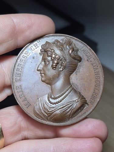 142 médaille louis xviii - louis,