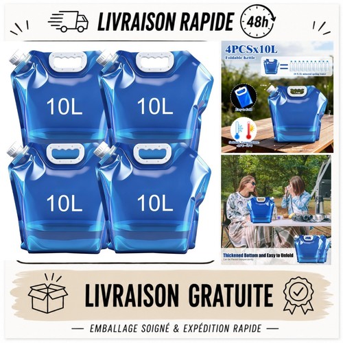 Bidon eau pliable 10l - bidon,