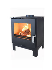 Poêle à bois Cheminée Chauffage au bois Kara L  - 7.5 Kw