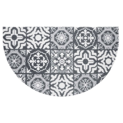 Tapis entrée demi lune - tapis, d'entrée