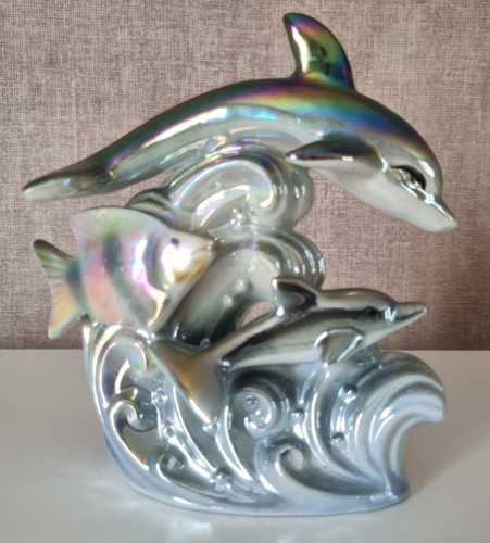 Dauphin avec bébé - dauphin,