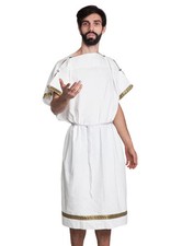 Tunique pour homme - Tunique grecque à manches courtes de l'Antiquité, également