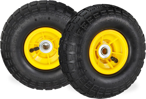 Lot roues de brouette - 2,