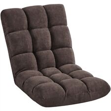 Fauteuil de Sol Pliable Paresseux Tatami Chaise de Sol Dossier 