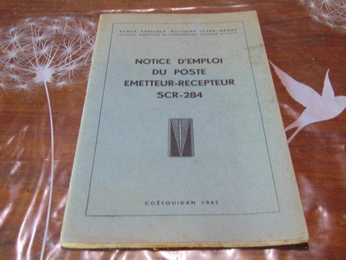 1947 scr 284 transceiver user - 1947,
