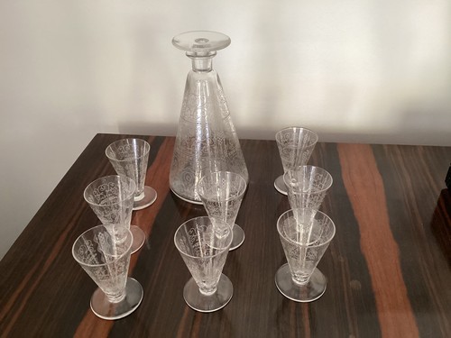 Carafe verres liqueur - verres, à