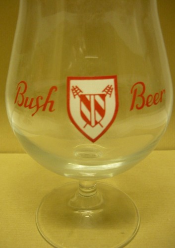 Verre biere bush beer - a,