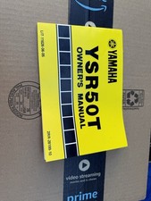 Yamaha YSR50T YSR50 YSR Owners Manual Original