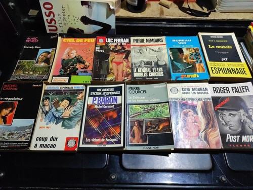 Lot livres espionnage polar - lot,