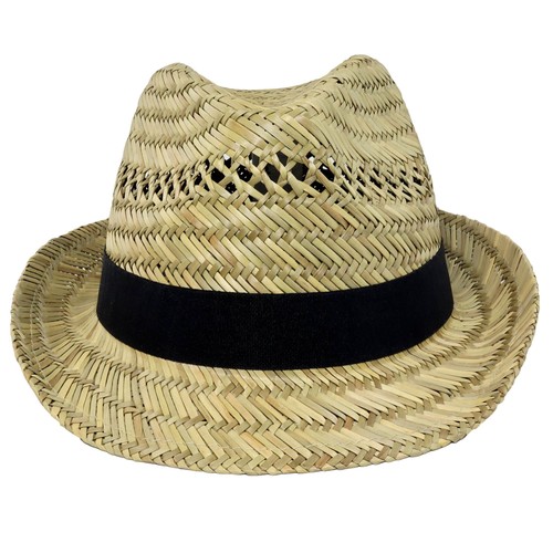 Chapeau paille trilby - chapeau,