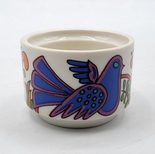 Coquetier en faïence de