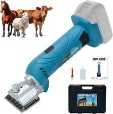 Tondeuse Professionnel Moutons Crin Cheval Compatible Avec Batterie Makita 18V