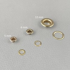 Oeillet métal couture 5 mm 6