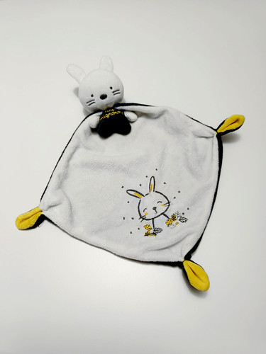 Doudou plat lapin cape - doudou,