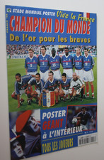 superb special giant poster )) FRANCE 98 WORLD CHAMPION
