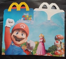 Super Mario Bros le film Nintendo boite happy meal McDonald's McDo 2022