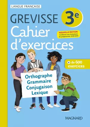 Cahier grevisse français - cahier,