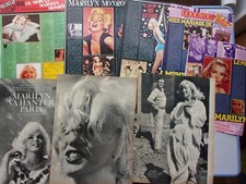 Clipping... Marylin Monroe...lot de 60 pages-80 photos