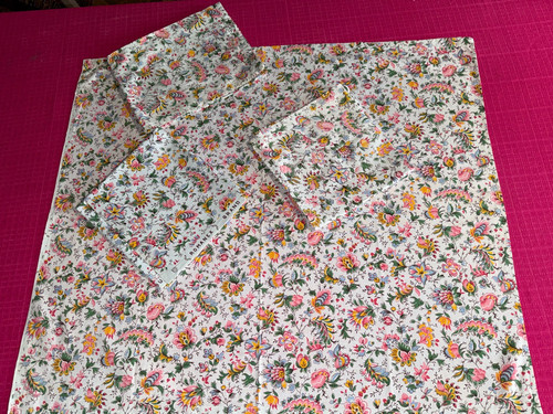 Tissu ancien coton - coton, romanex