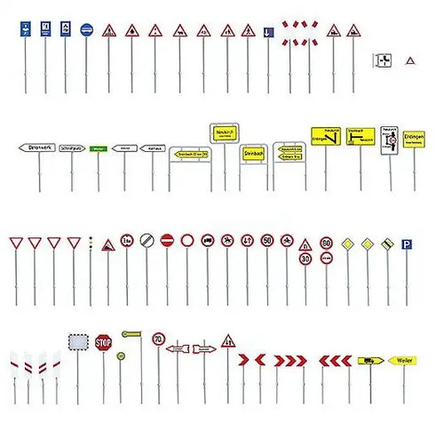 Faller set panneaux de - faller,