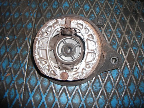 Flasque frein arriere honda - flasque, de