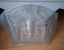 Noverdy vasque verre Art Déco