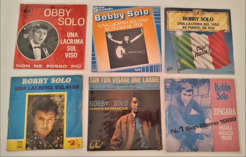 Bobby solo lot disques - solo, 6