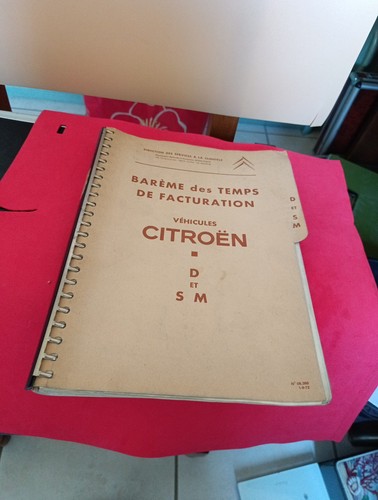 Citroën barème des temps - citroën,
