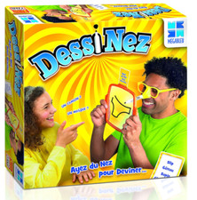Dessi'Nez - Jeu de Société Délirant - Jeu de Dessin - Jeu d'Ambiance - A Jouer