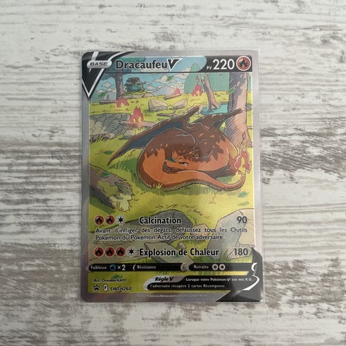 Carte pokémon dracaufeu - pokémon, v
