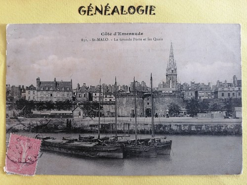 Carte postale ancienne - carte,