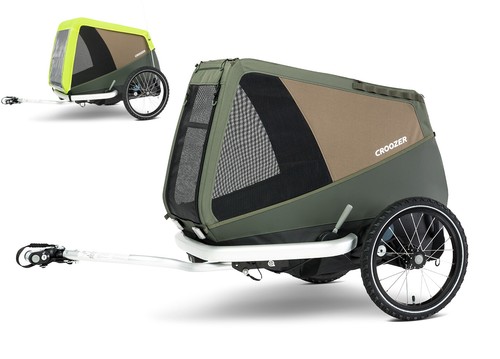 Croozer dog enna remorque pour - dog,
