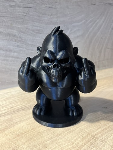 Figurine gorille crâne - 10, cm