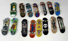 Tech Deck Lot (Fingerboards) 13 Complete Decks + 2 Young Justice  & Accessories