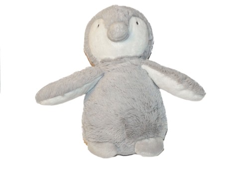 Peluche pingouin gris the - peluche,