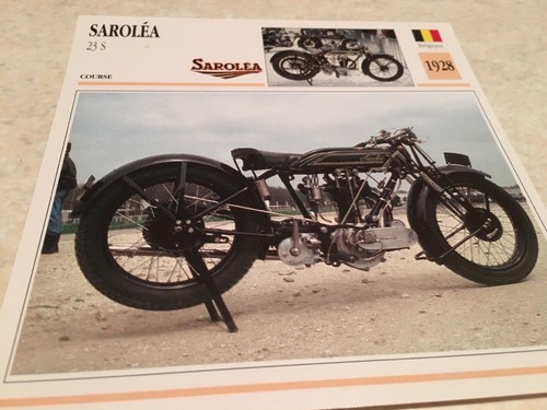Carte moto saroléa 500 cm3 - carte,
