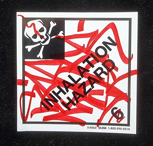 Saber msk tag sticker - tag, on