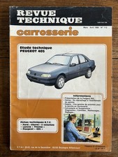 Revue Technique Carrosserie PEUGEOT 405 - #112 Mars 1988 sans fiches