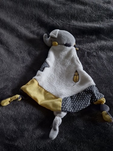 Sauthon doudou elephant plat - elephant,