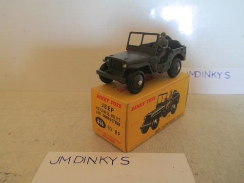 Dinky toys 80bp 816 jeep - dinky,